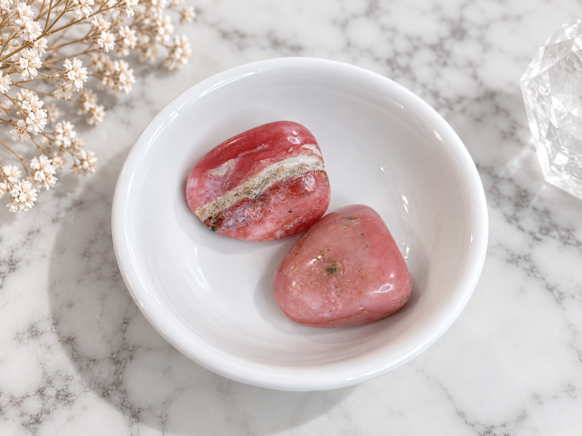 Pink Opal Crystal Tumble