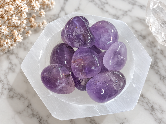 Amethyst Crystal Tumble