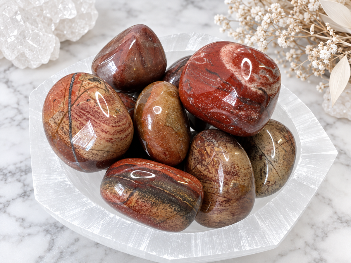 Bamboo Agate Tumble
