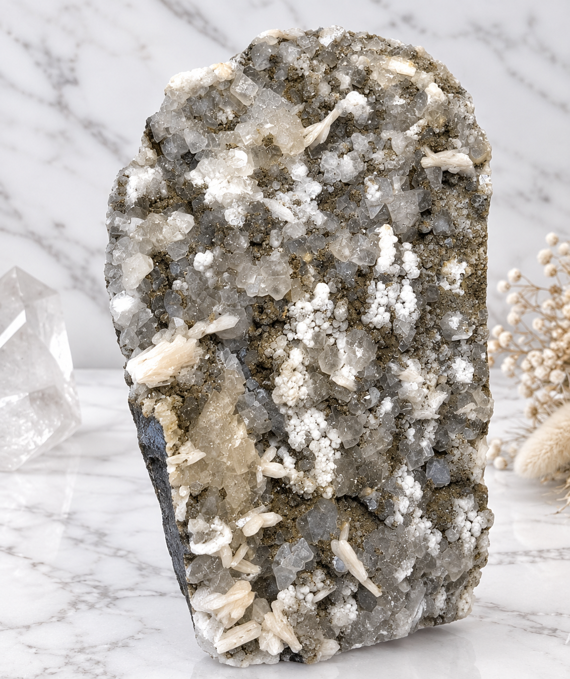 Mixed Zeolite Crystal Cluster