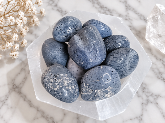 Blue Coral Crystal Tumble