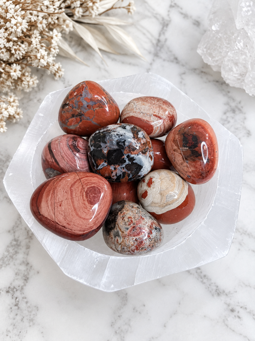 Brecciated Jasper Crystal Tumble