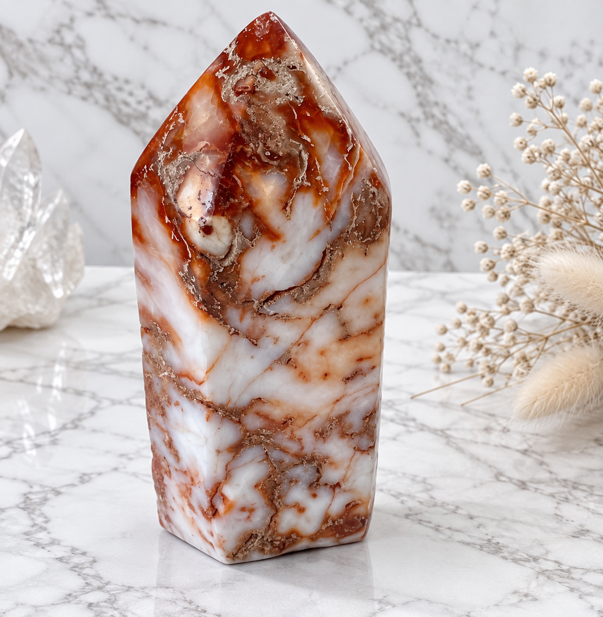 Carnelian Crystal Tower 2