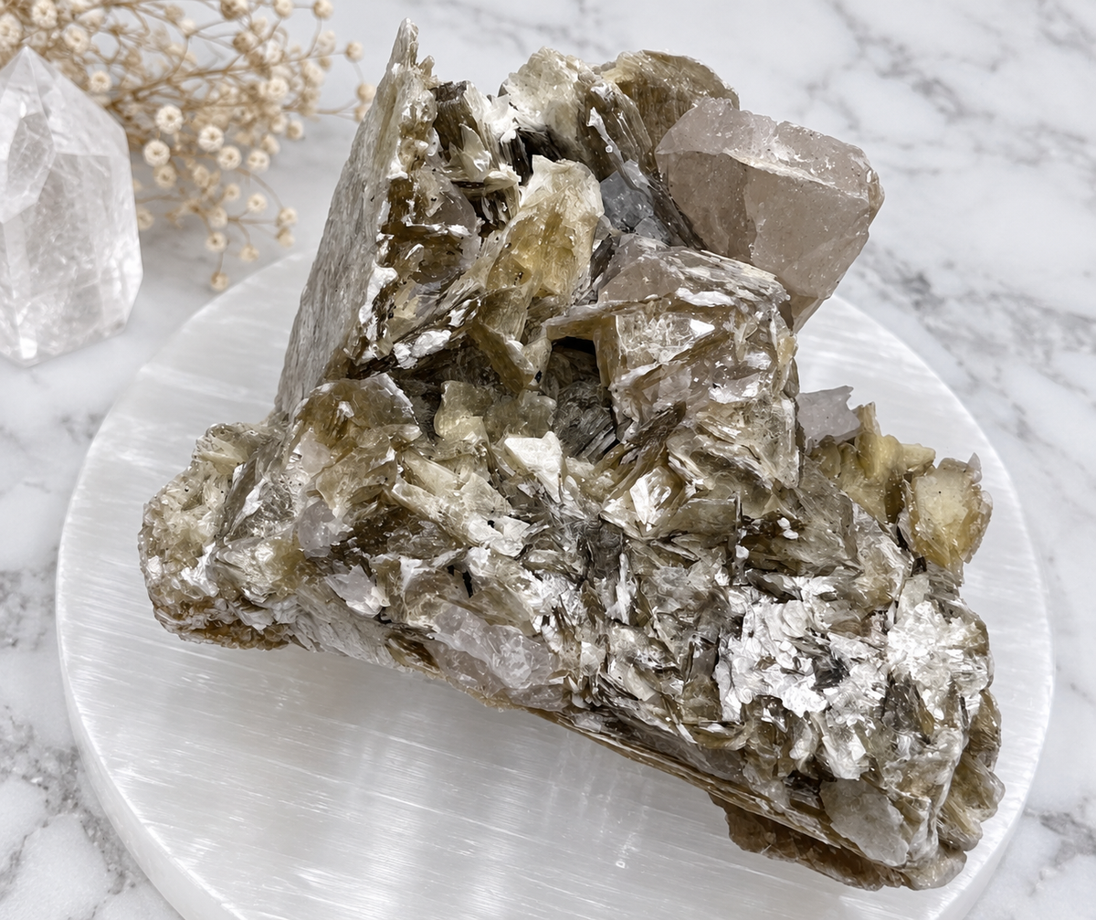 Raw Golden Mica