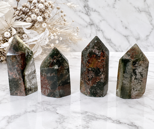 Garden Quartz Crystal Points