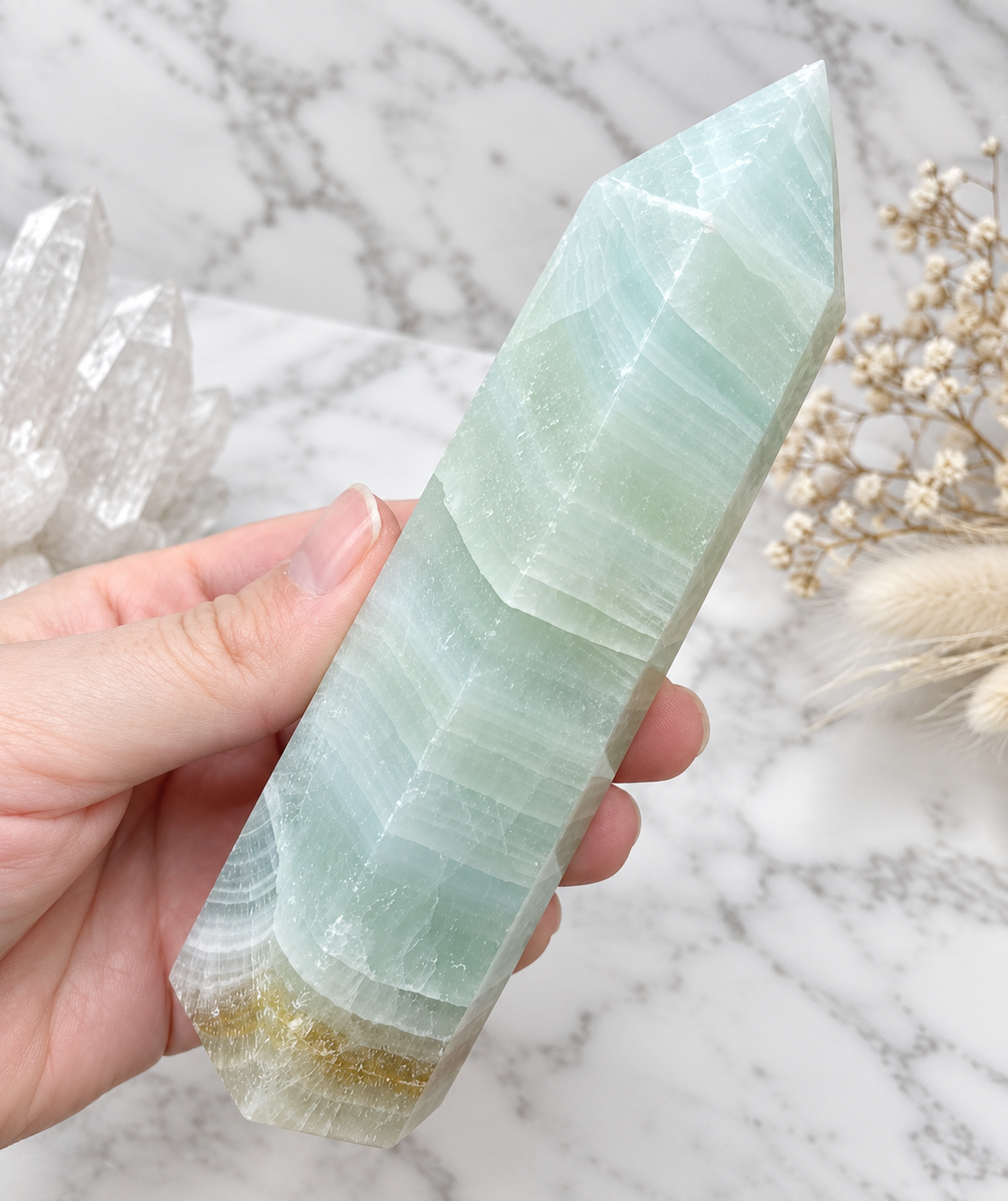 Caribbean Calcite Crystal Tower