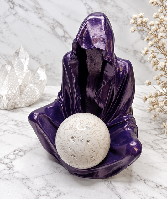 Purple Mage Crystal Sphere Holder