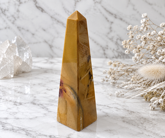 Mookaite Crystal Obelisk