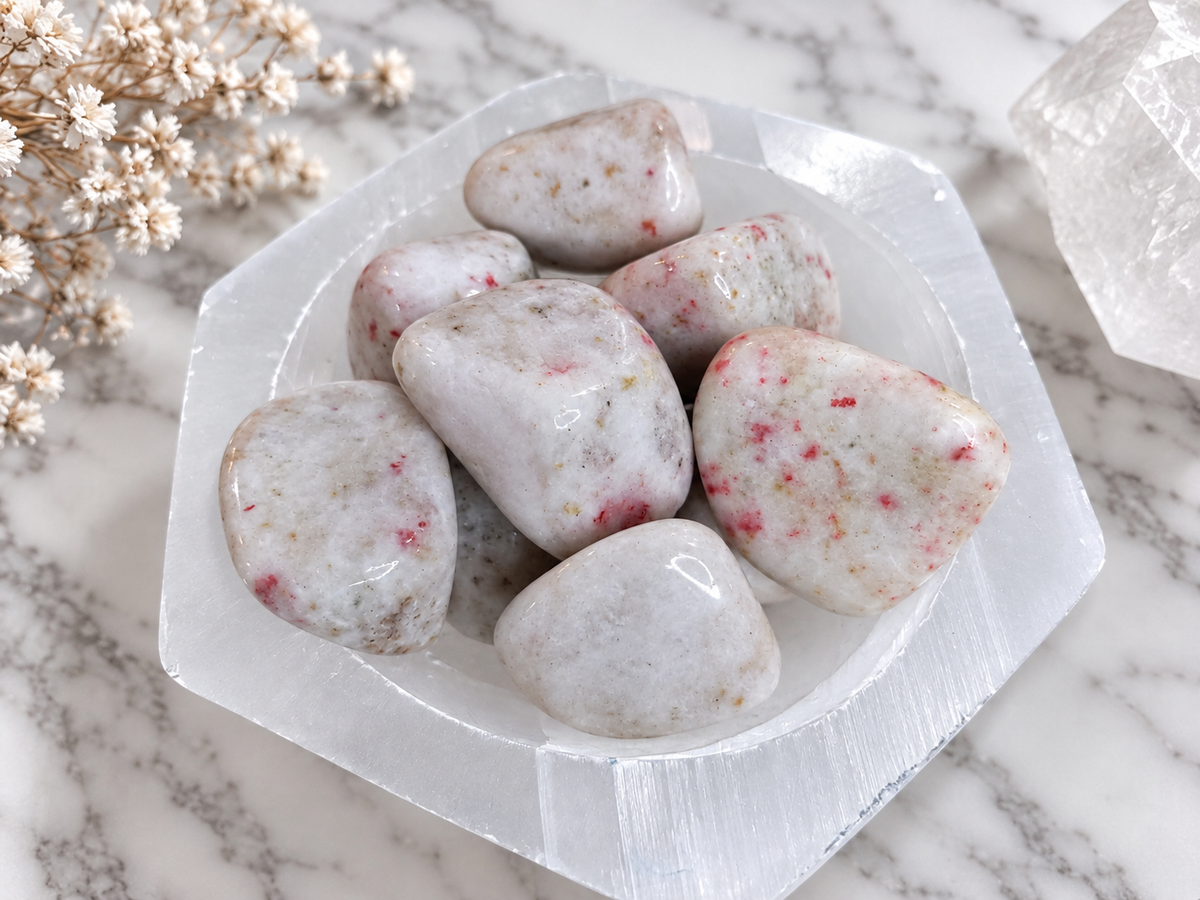 Cinnabrite Crystal Tumble