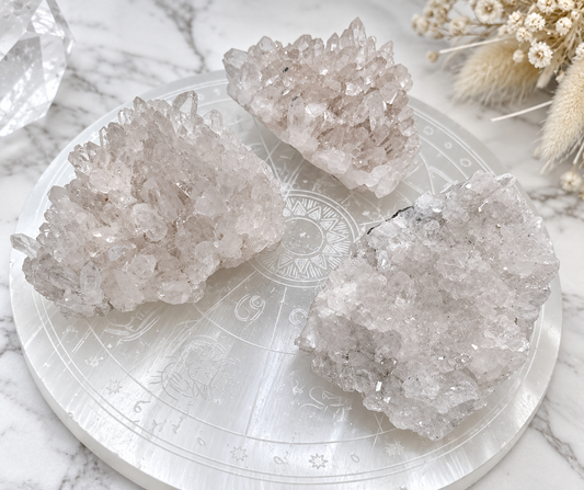 Mini Clear Quartz Crystal Cluster