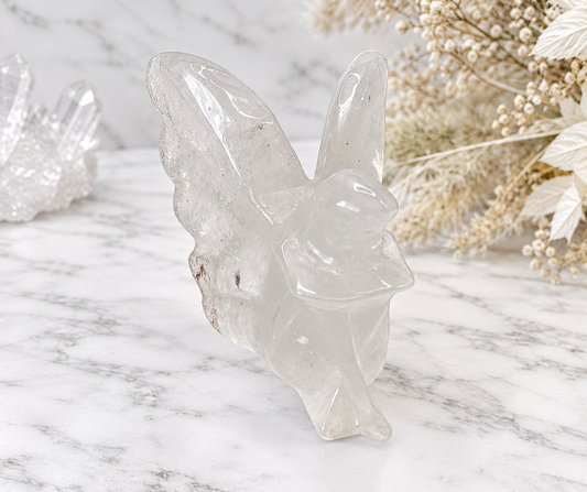 Clear Quartz Crystal Fairy