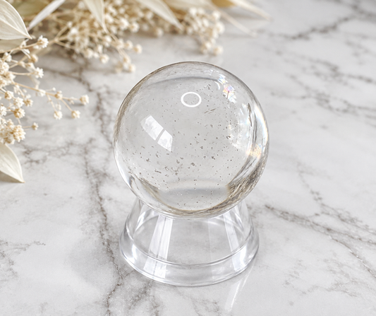 Clear Quartz Crystal Sphere