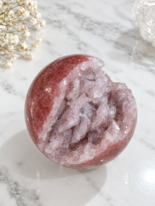 Strawberry Crystal Quartz