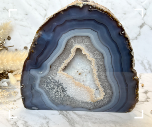 Agate Base Crystal Geode 2