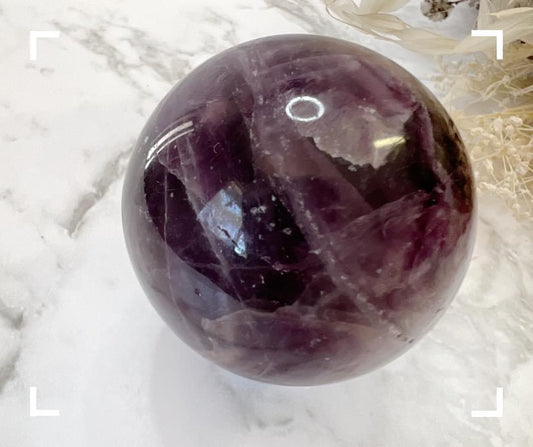 Fluorite Crystal Sphere