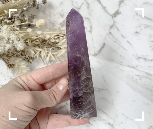 Amethyst Crystal Obelisk 1