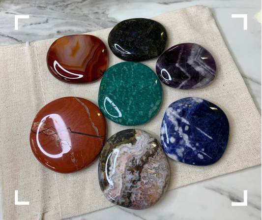 Chakra Palm Stone Pack (Pre-Order)