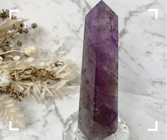 Amethyst Crystal Obelisk 1