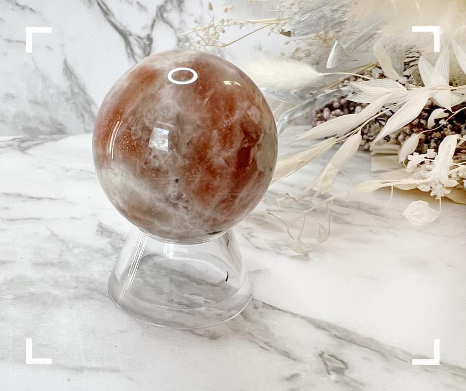 Sunstone Crystal Sphere