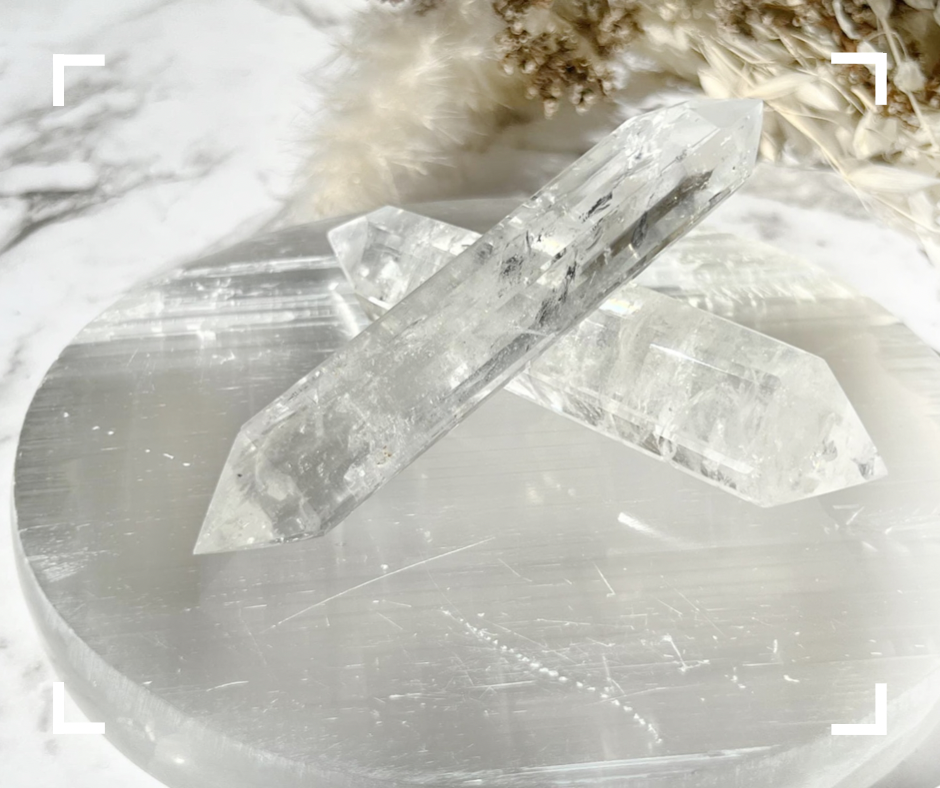 Clear Quartz Crystal Wand