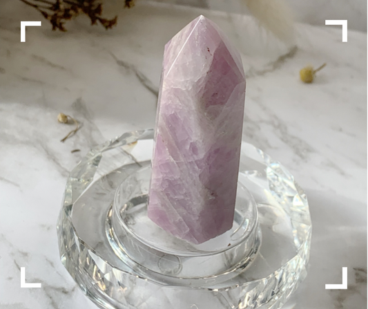 Kunzite Crystal Tower