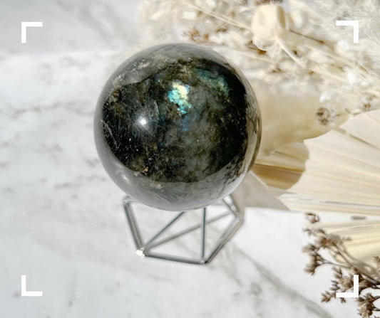 Labradorite Crystal Sphere 2