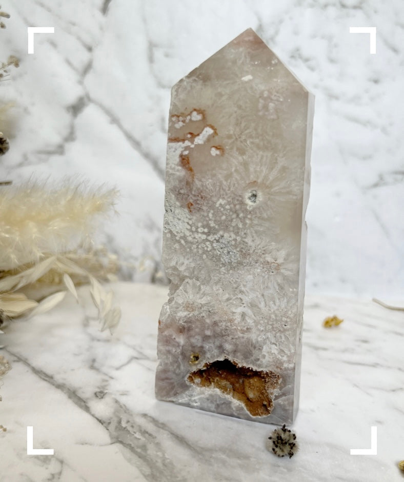 Pink Amethyst Crystal Obelisk Medium